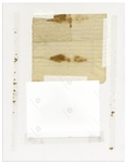 Marilyn Monroe & Joe DiMaggio Signatures -- With JSA COA